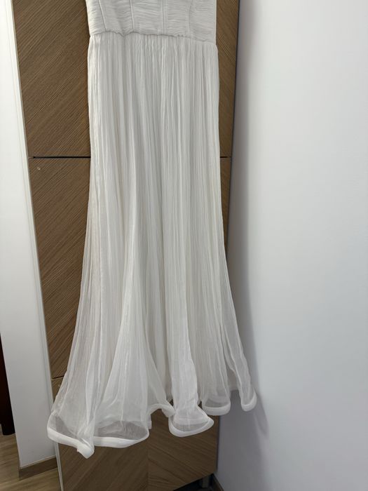 Rochie mireasa matase naturala S/M Maigre