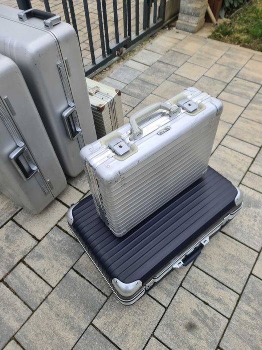 Geamantan troller troler valiza cufar Rimowa Zero Halliburton