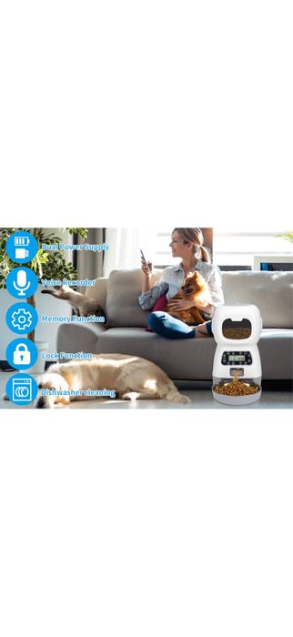 Dispenser automat hrana pisici