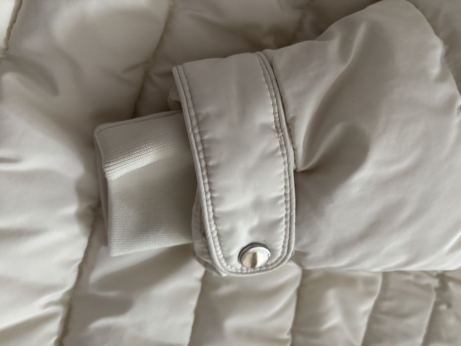 Zara зимно дебело яке екрю M