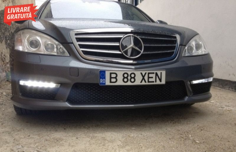 Lumini de zi dedicate LED DRL Mercedes W221 S-Class (2010-2013) Dreapt