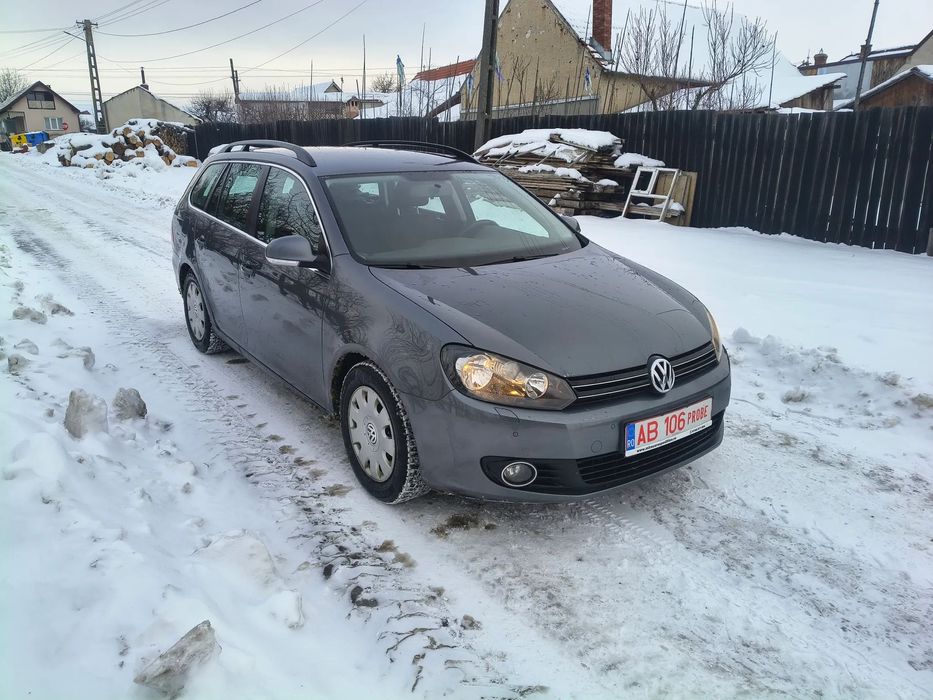 Volkswagen Golf 6 combi  euro 5 Rar efectuat