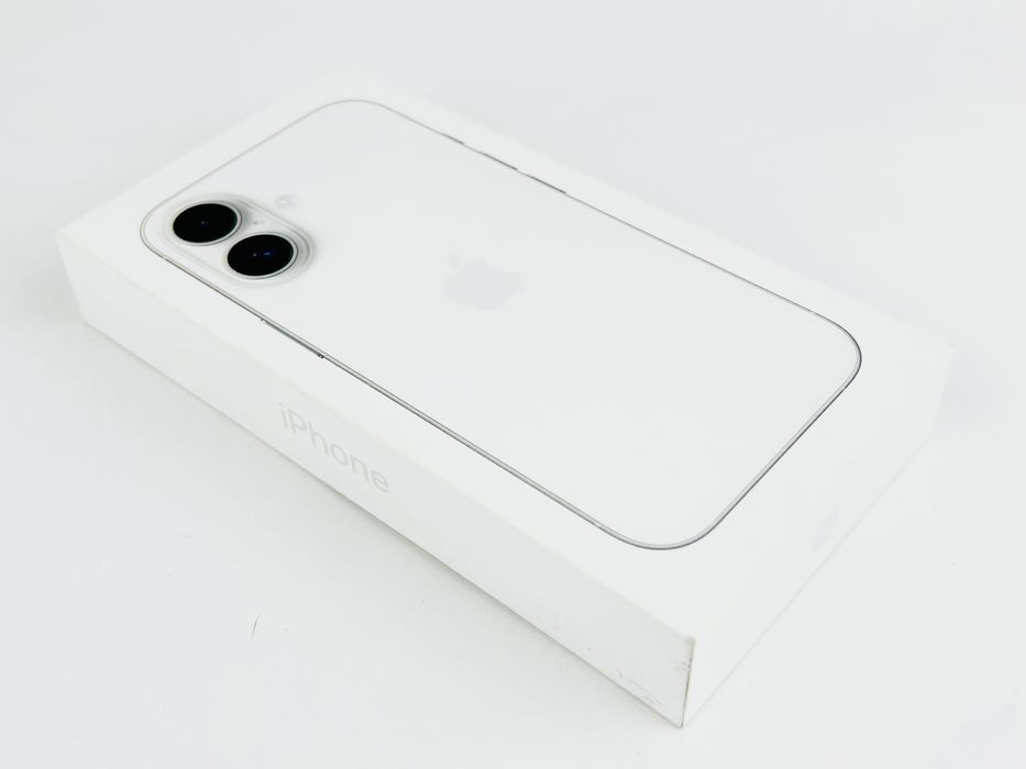 НОВ! Apple iPhone 16 Plus 128GB White Гаранция!