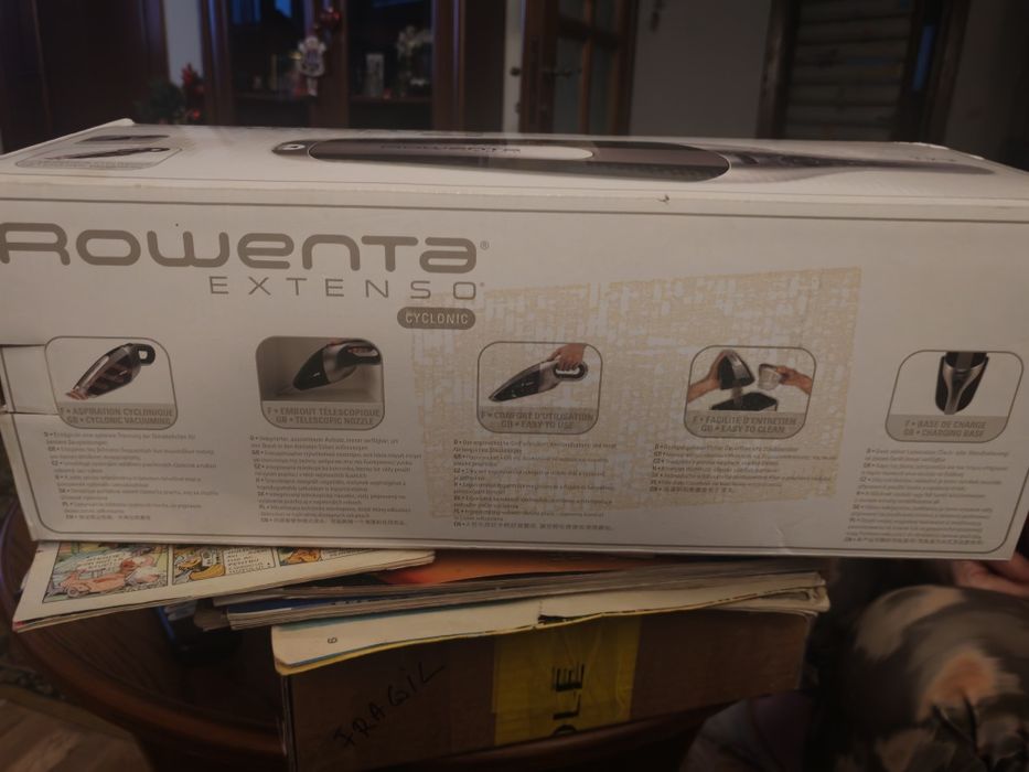 Aspirator de mână Rowenta extenso cyclonic