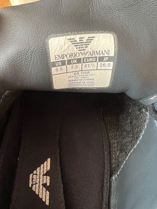 Vând adidași Emporio Armani