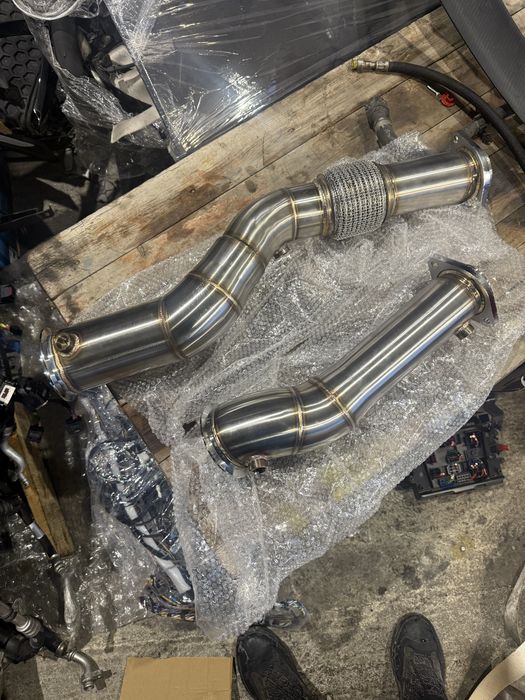 bmw m3 g80 m4 g82 m2 downpipe g87 бмв м3 г80 м4 г82 пайпове  s58b30