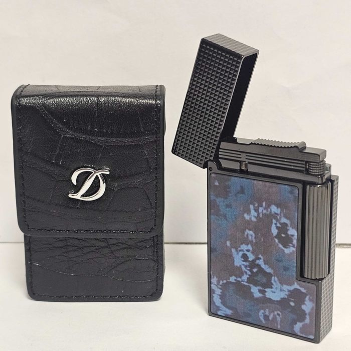 Bricheta ST. Dupont, Black,  husa inclus