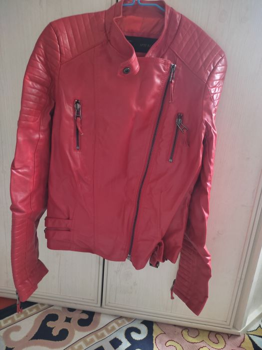 Кожанная куртка для подростка