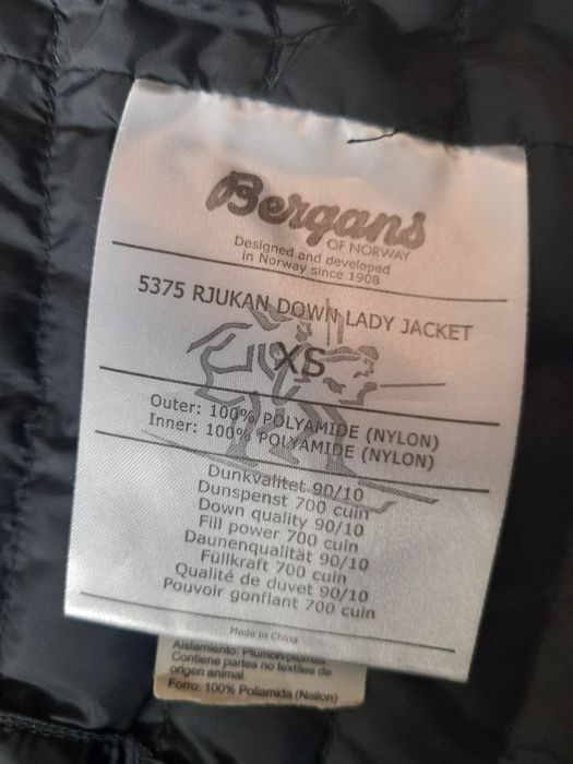 BERGANS OF NORWEY 700fill дамско зимно яке XS размер.