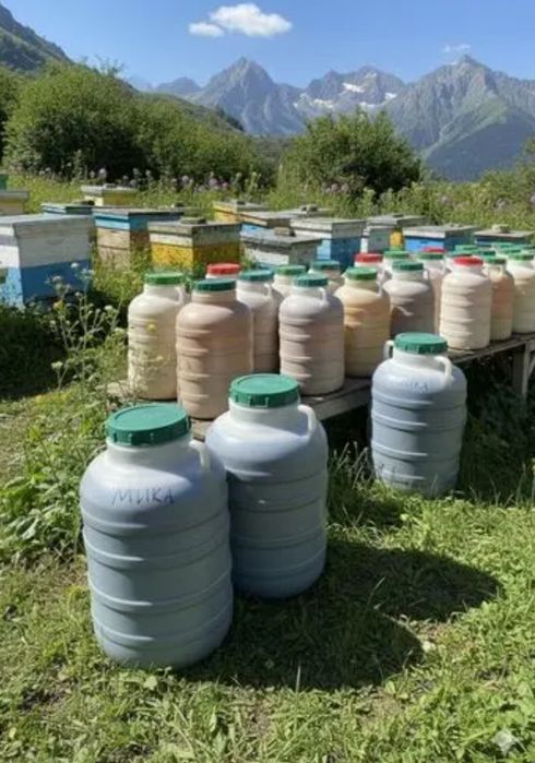 Qirg‘iziston toza tog‘ asali / Қирғизистон тоза тоғ асали