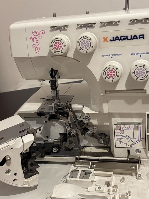 Оверлок Jaguar отличном состоянии!