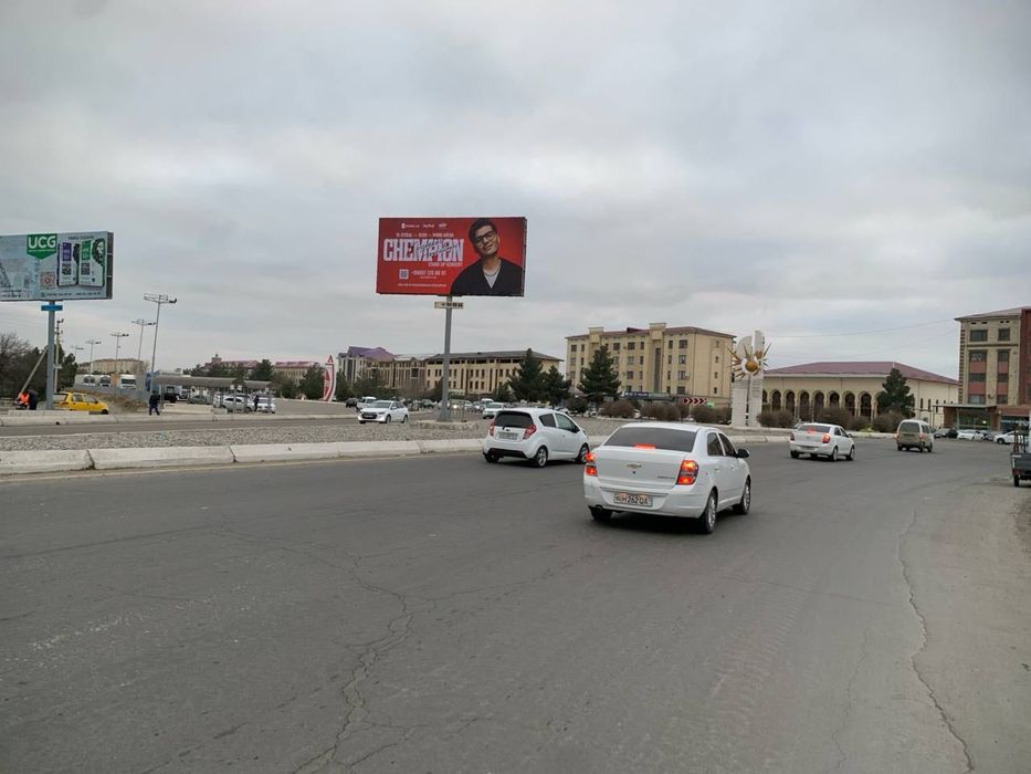 Toshkentda bilbordlarda reklama/ Реклама на билбордах в Ташкент