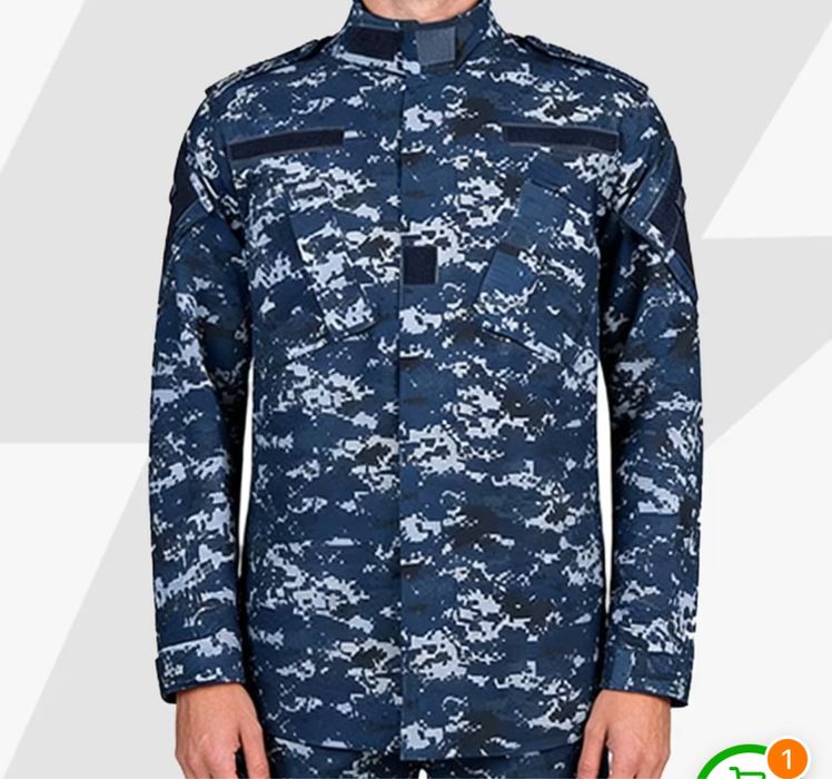 Комуфляж синий МВД