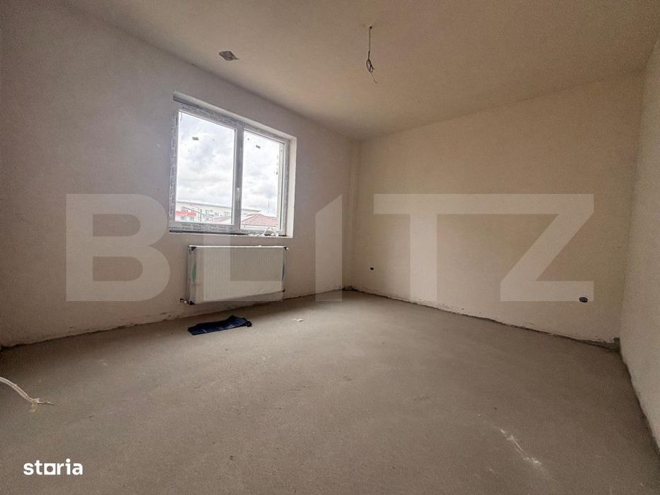 Apartament 3 camere, 2 bai, 64 mp, parcare, intermediar, zona Terra