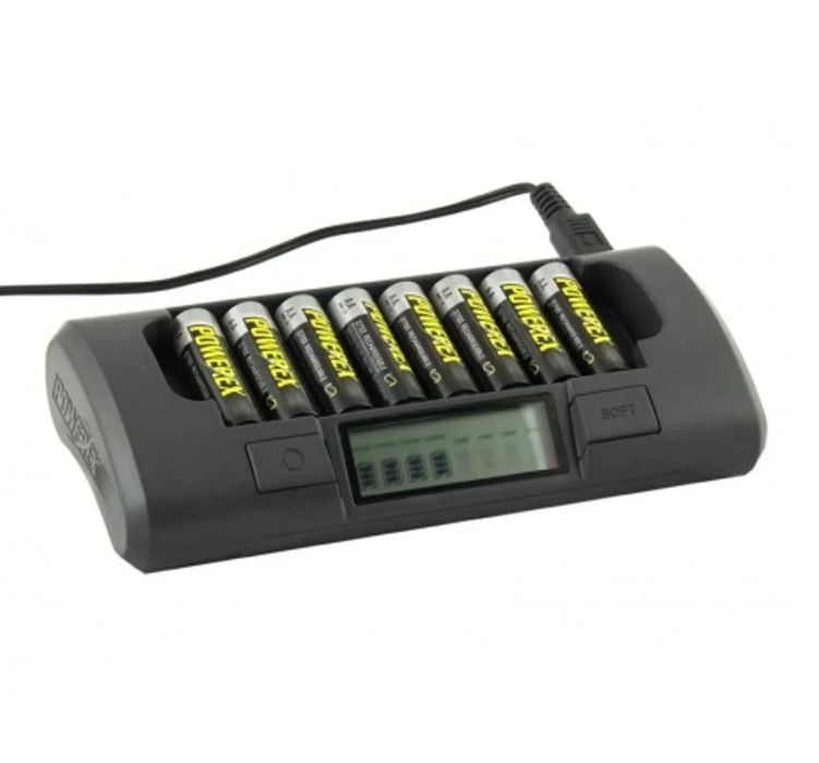 Incarcator profesional pentru 8 acumulatori AA / AAA, Maha MH-C800S