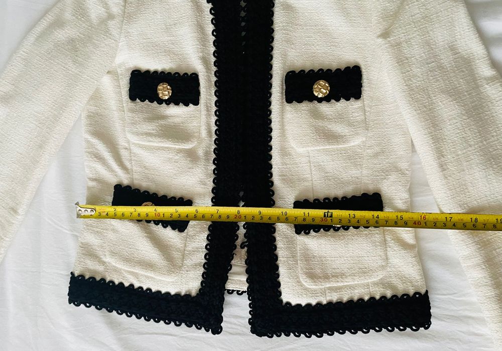 Jacheta chic stil Channel (brand Luisa Spagnoli)