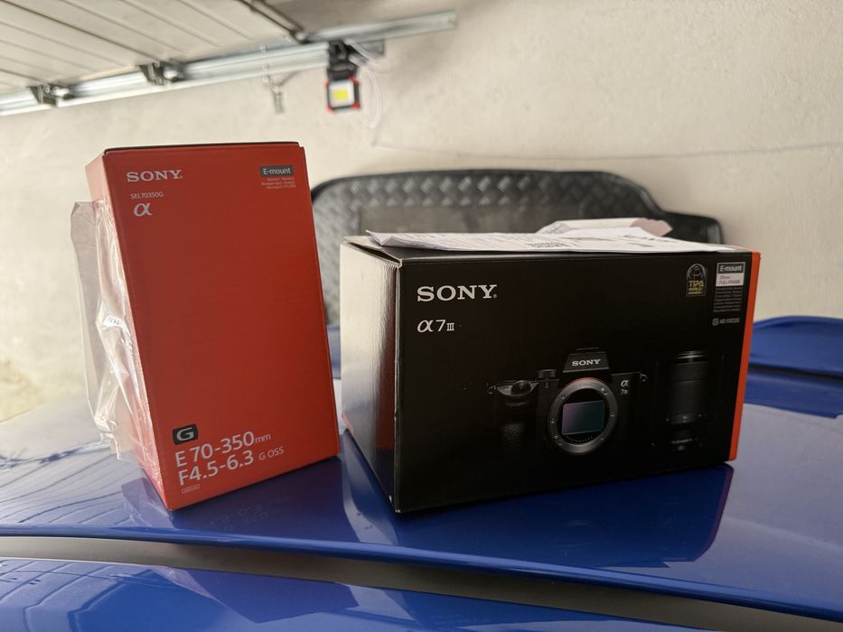 Sony Alpha 7iii фотоапарат