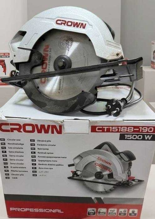 Дисковая пила Crown (Кульсары 0606/107/0976)