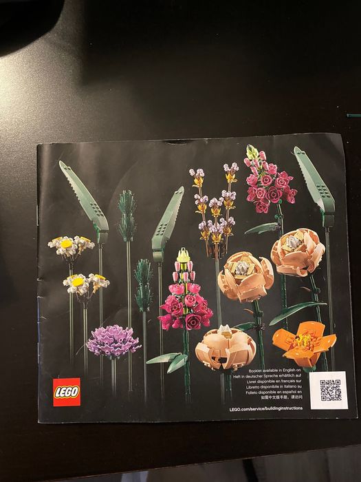 LEGO botanical collection цветочный букет