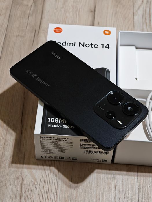 Redmi Note 14 128 gb полный комплект