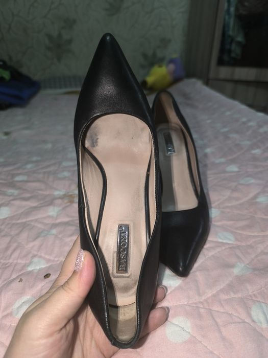 Туфли Баскони черные  35 размер.