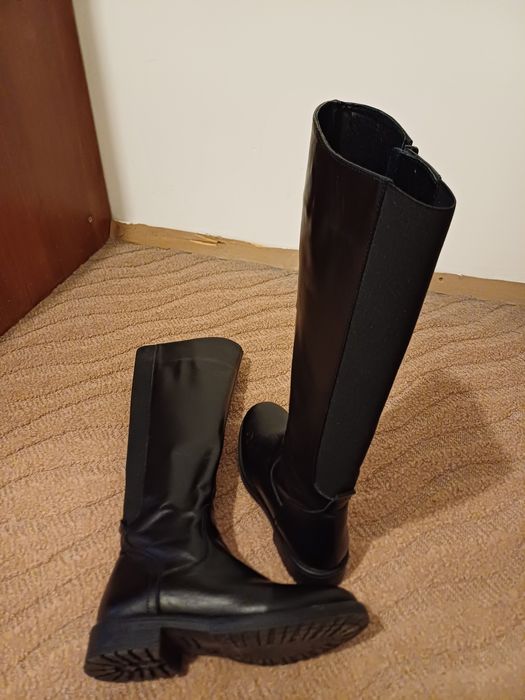 Дамски ботуши естествена кожа