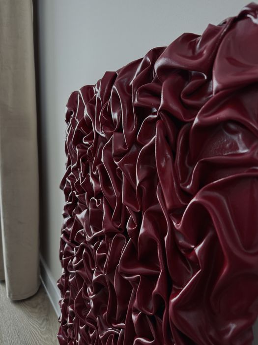 Tablou sculptural in relief ‘Silk labyrinth’