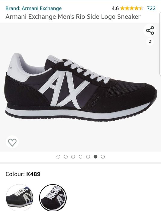 Pantofi sport Armani Exchange,  nr.41.5