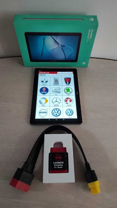 Tester Auto Launch X431 V+Scan Service Auto, full activat, Tableta 10"