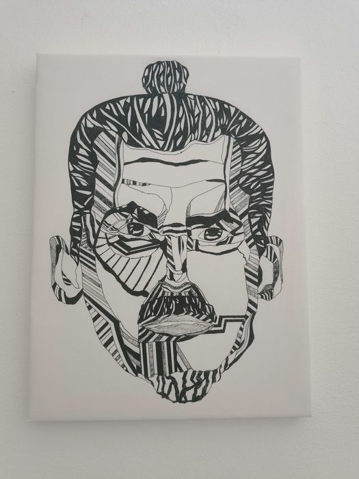 Tablou realizat in pix printat