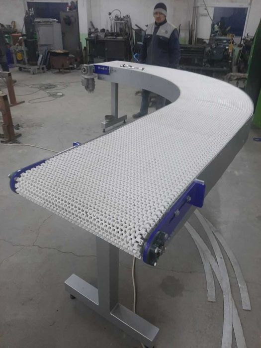 Поворотный конвейер