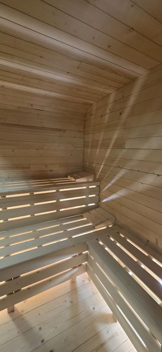 Ansamblu SPA Monte Carlo 2 in 1 saună și jacuzzi/ciubăr