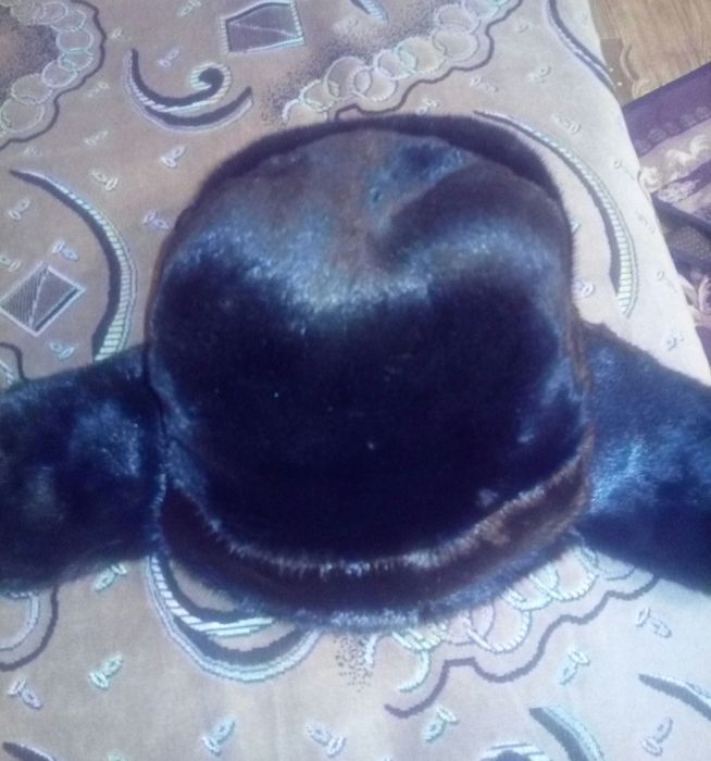 Норковая шапка ушанка