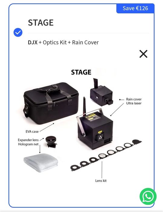 Диско/Парти - Лазер - LaserCube 7.5w Ultra