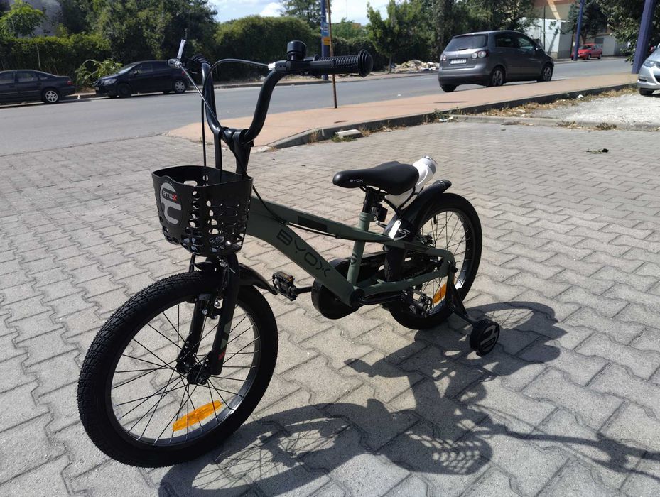 BYOX Велосипед 18" CHALLENGE зелен