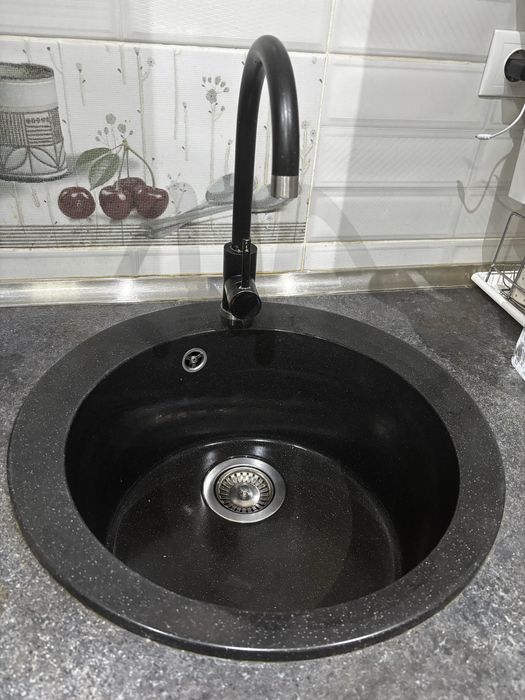 Pachet chiuveta bucatarie granit si baterie!