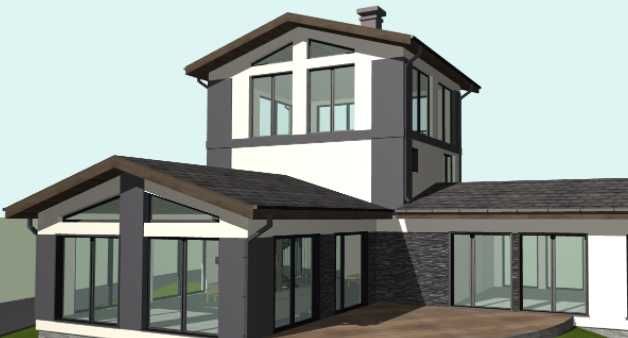 Парцел-къща идеално за сглобяема или строеж с паритиди вода и ток