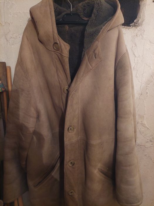 Cojoc dama din piele maro