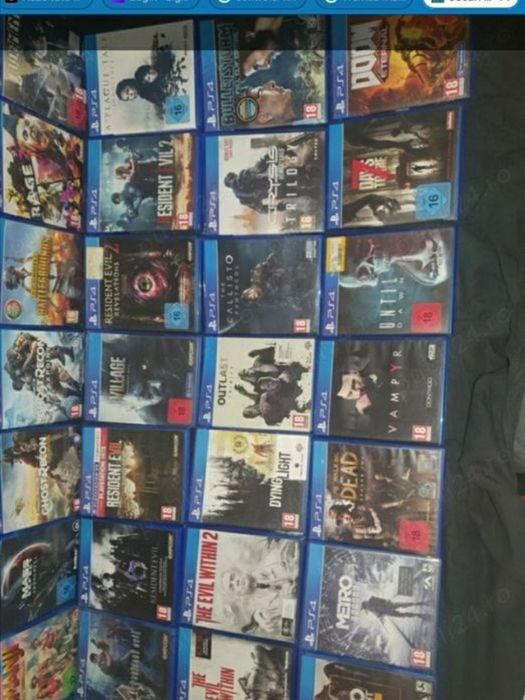 Vand Jocuri PS4 la bucata sau toate la 9999 ron