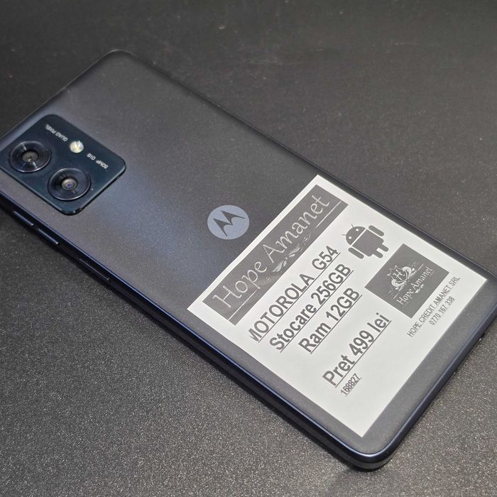 HOPE AMANET P8  Motorola G54 256 gb 12 gb ram