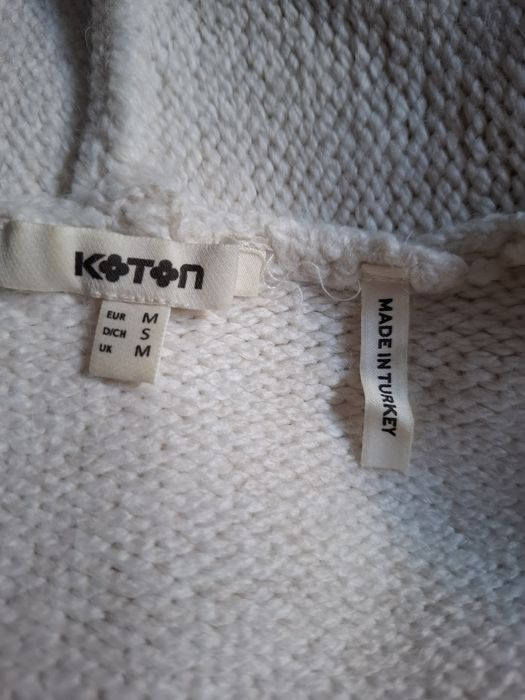 Pulover cardigan pardesiu Koton marimea M