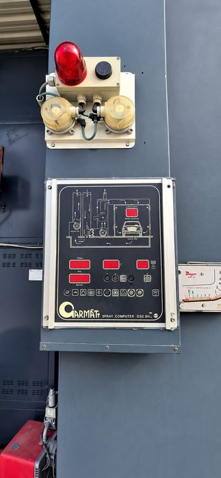 Cabină de vopsit profesională CARMAT – cu încălzire și ventilație