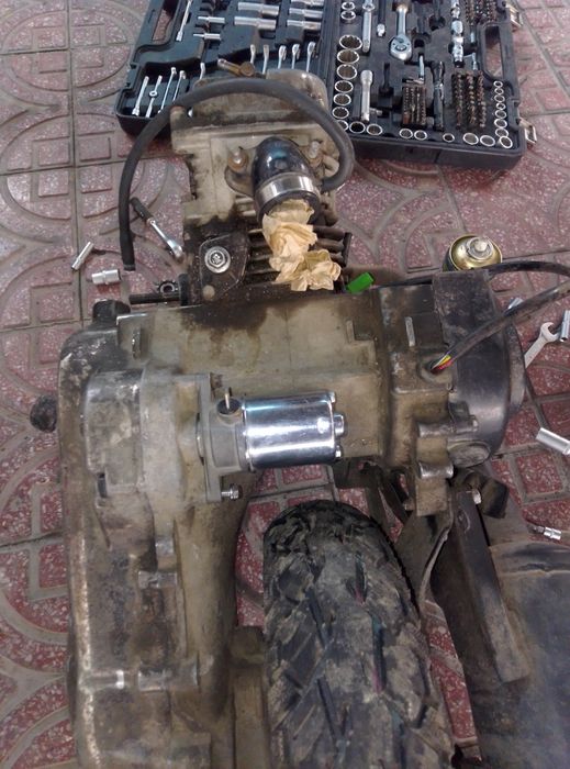 Мотор на мопед 139qmb