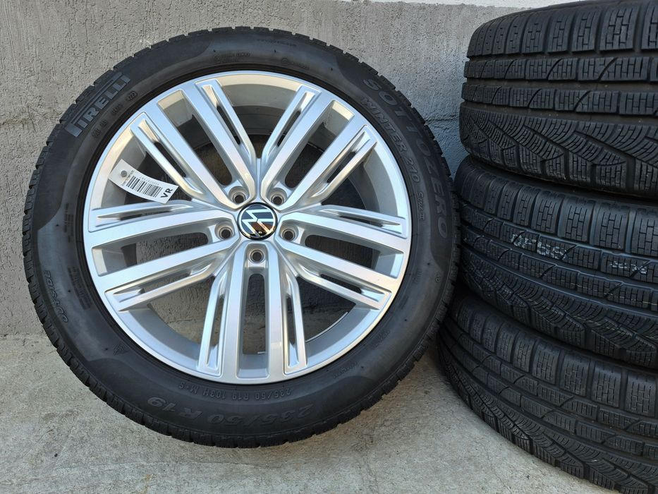 Roți cu jante originale Vw Tiguan r19