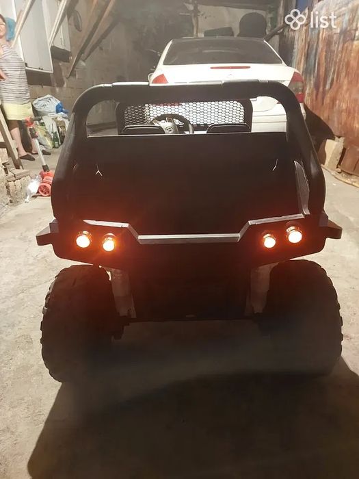 Акумулаторна кола Mercedes Unimog S, LEAN, 4x45W, 110x68x41cm