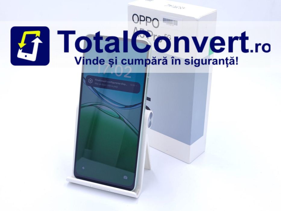 Oppo A5 Pro 5G 256GB Olive Green 8GB Dual, Garantie 24 luni | #D94745