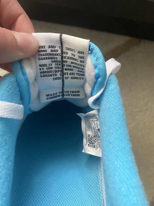 Nike Air Force 1 Low '07 LV8 Split Light UNC Blue