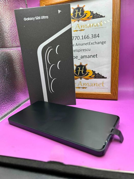 Hope Amanet P2- SAMSUNG S26 ULTRA NOU 512GB/ 12GB RAM
