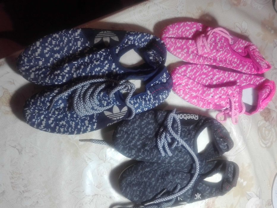 Кросовки  натуральный текстиль