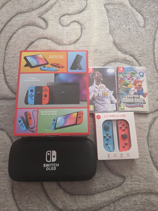 Nitendo switch oled impecabil